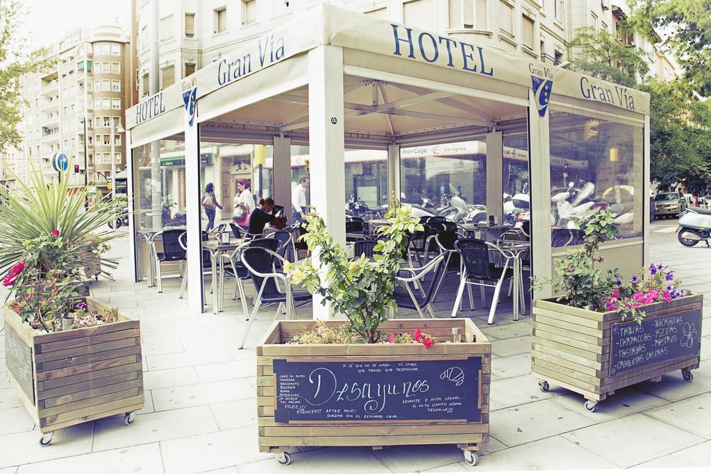 Hotel Gran Via Σαραγόσα Εξωτερικό φωτογραφία